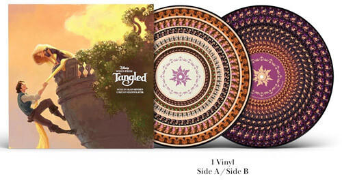 Various – Songs From Tangled (Vinyl, LP, Album, 15th Anniversary Edition, Zoetrope Picture Disc)