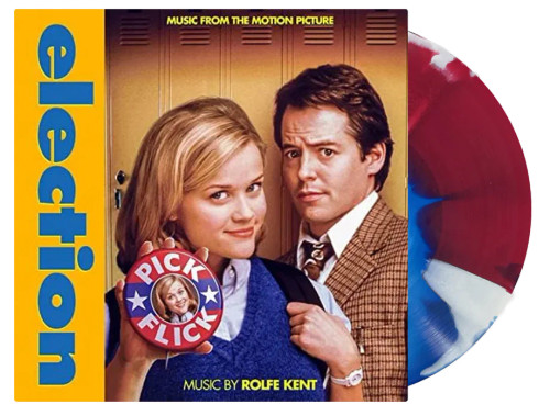 Rolfe Kent – Election: Music From The Motion Picture (Vinyl, LP, Album, Limited Edition, Election Swirl)
