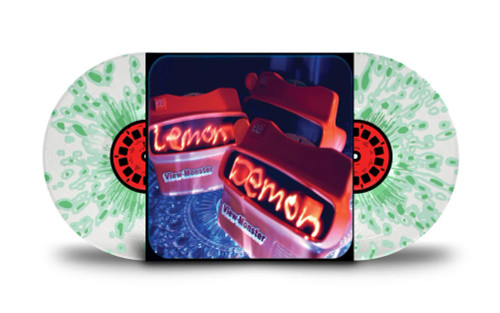 Lemon Demon – View-Monster (2 x Vinyl, LP, Album, Limited Edition, Remastered, "X-Ray Glasses" Glow-in-the-Dark Splatter, 180g)