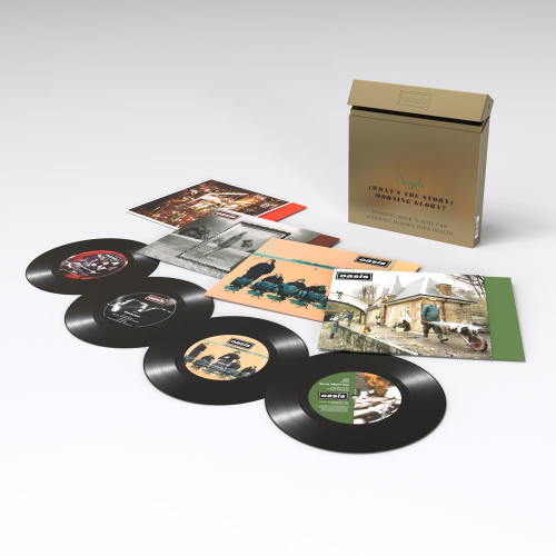 Oasis – (What's The Story) Morning Glory? Singles (4 x Vinyl, 7" Single, 45RPM, Compilation, Limited Edition, Box Set)