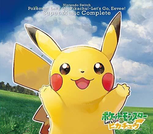 Pokémon: Let's Go, Pikachu! + Let's Go, Eevee! Super Music Complete (3 x CD, Album, Box Set)