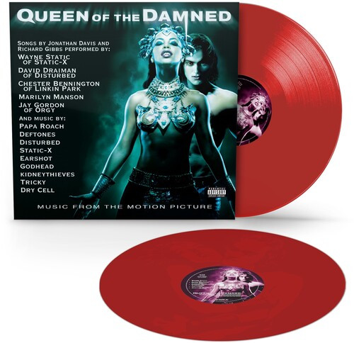 Various – Queen Of The Damned: Music From The Motion Picture (2 x Vinyl, LP, Album, Side D Etching, Translucent Blood Red)