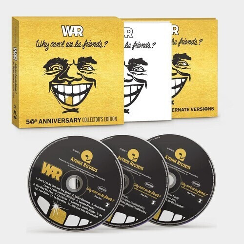 War – Why Can't We Be Friends? (3 x CD, Album, 50th Anniversary Collector's Edition, Box Set)