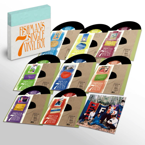 Fishmans – Fishmans 7inch. Single Vinyl Box (8 x Vinyl, 7" Single, Compilation, 45RPM, Limited Edition, Box Set)