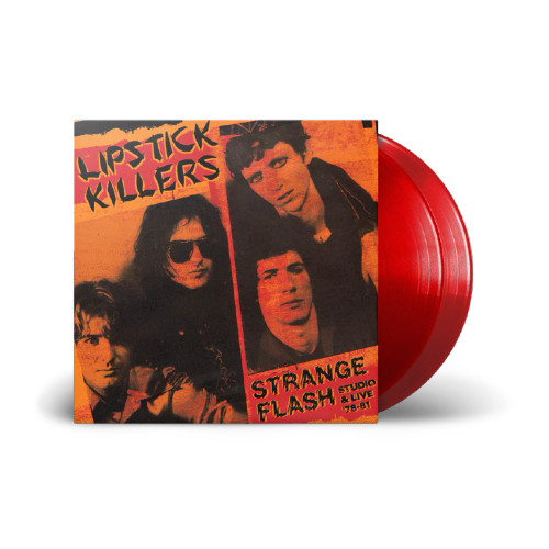 The Lipstick Killers – Strange Flash: Studio & Live '78-81 (2 x Vinyl, LP, Compilation, Limited Edition, Translucent Red)