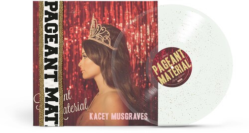 Kacey Musgraves, Pageant Material, Vinyl, LP, Album, Clear with Gold Glitter
