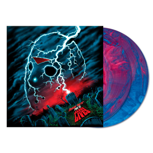Harry Manfredini – Friday The 13th Part VI: Jason Lives - Original Soundtrack (2 x Vinyl, LP, Album, Limited Edition, Electric Blue & Pink, 180g)