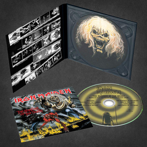 Iron Maiden – The Number Of The Beast (CD, Album, Remastered, Digipak)