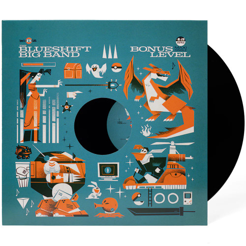 The Blueshift Big Band – Joystick Jazz: Bonus Level (Vinyl, 12" Maxi-Single, 45RPM)