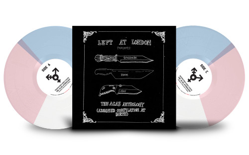 Left At London – Transgender Street Legend: The ACAB Anthology (Assigned Compilation at Birth) (2 x Vinyl, LP, Album, Trans Tri-Colour)