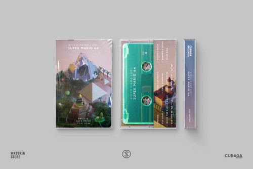 88bit & Save Point – Video Game LoFi: Super Mario 64 (Cassette, Album, Clear Green)