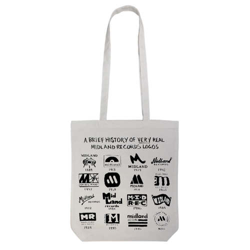 RSD2026 Midland Records "Logo History" Tote Bag