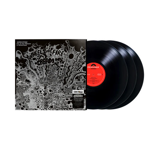 RSD2026 Cream – Wheels Of Fire: Live At The Fillmore Auditorium & Winterland Ballroom, March 1968 (3 x Vinyl, LP, Album, Remastered, Expanded Edition)