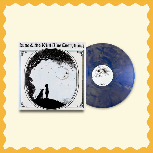Mat Kerekes – Luna & The Wild Blue Everything (Vinyl, LP, Album, 10th Anniversary Expanded Edition, Iridescent Blue)