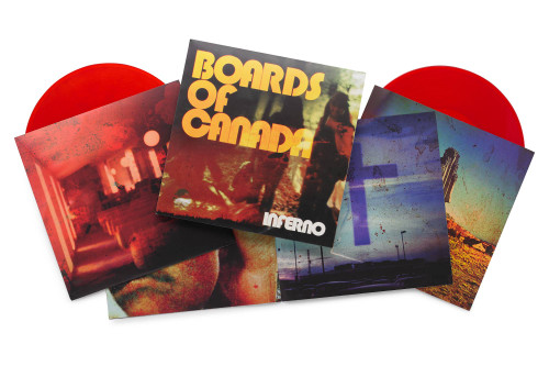 Boards of Canada – Inferno (2 x Vinyl, LP, Album, Deluxe Edition, Transparent Red, 16-Page Booklet)