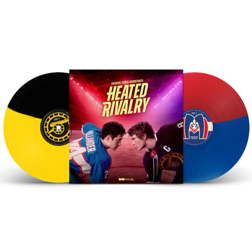 Various – Heated Rivalry: Original Soundtrack (2 x Vinyl, LP, Album, Deluxe Edition, Black/Yellow & Blue/Red)