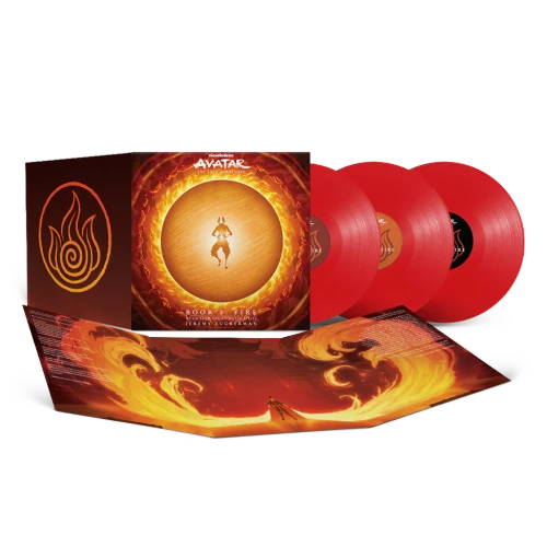 Jeremy Zuckerman – Avatar: The Last Airbender Book 3: Fire - Music From The Animated Series (3 x Vinyl, LP, Album, Red)