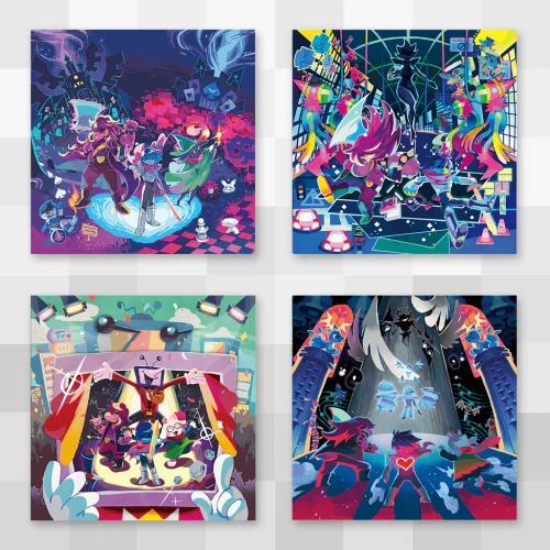 DELTARUNE Vinyl Poster Set