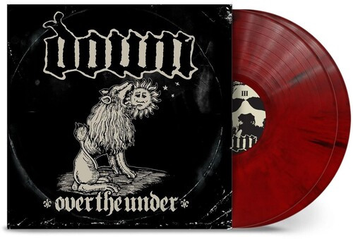 Down, Over The Under, 2 x Vinyl, LP, Album, Red/Black Marble