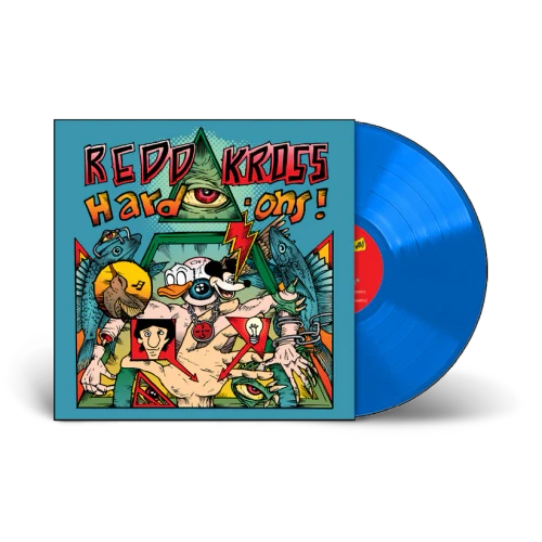Redd Kross and Hard-Ons – Redd Kross/Hard-Ons (Vinyl, LP, Compilation, Limited Edition, Translucent Blue)
