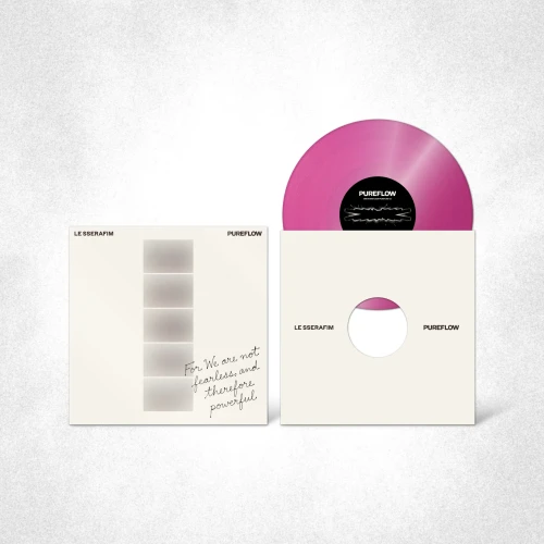 Le Sserafim – Pureflow Pt. 1 (Vinyl, LP, Album, Hot Pink Glitter)