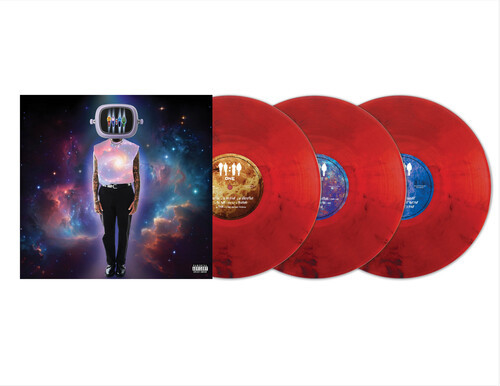 Chris Brown – 11:11 (3 x Vinyl, LP, Album, Deluxe Edition, Red Smoke)
