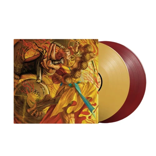 Capcom Sound Team – Night Warriors: Darkstalkers' Revenge - Original Soundtrack (2 x Vinyl, LP, Album, Yellow & Red)