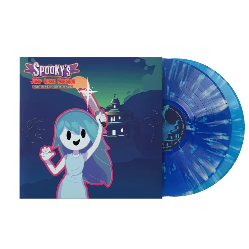 Various – Spooky's Jump Scare Mansion: Original Game Soundtrack (2 x Vinyl, LP, Album, Blue Splatter)