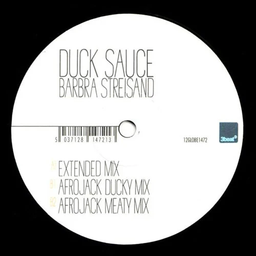Duck Sauce – Barbra Streisand (Vinyl, 12" Single, 45RPM)