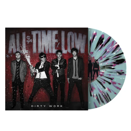 All Time Low, Dirty Work, Vinyl, LP, Album, Pool Water Blue, Transparent w Splatter
