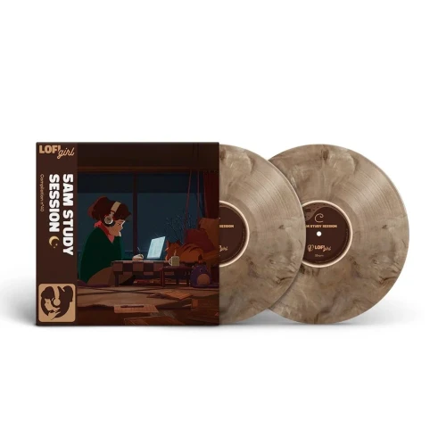 Various – Lofi Girl: 5 A.M. Chill Session (2 x Vinyl, LP, Compilation, Limited Edition, Morning Latte Marble)