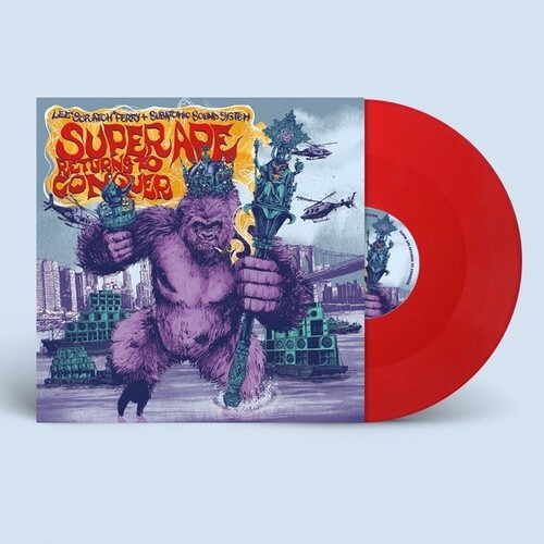 Lee Scratch Perry & Subatomic Sound System - Super Ape Returns To Conquer (Vinyl, LP, Album, Red)