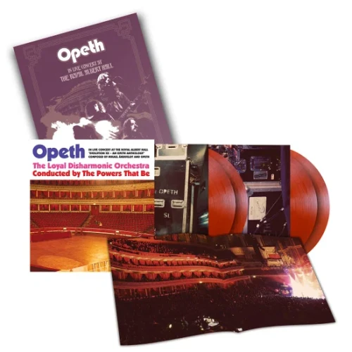 Opeth – In Live Concert At The Royal Albert Hall (4 x Vinyl, LP, Red & Black Marbled, 180g Box Set, Limited Edition, Numbered, Reissue)