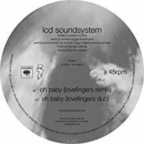 LCD Soundsystem – Oh Baby 'Lovefingers Remix' (Vinyl, 12", 45 RPM, Single)