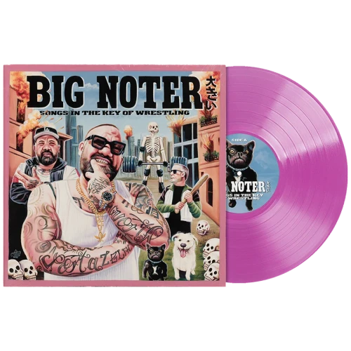 Big Noter – Songs In The Key Of Wrestling (Vinyl, LP, Album, Hot Pink)