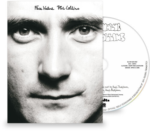 Phil Collins – Face Value (Blu-Ray, Album, Remastered, Dolby Atmos)