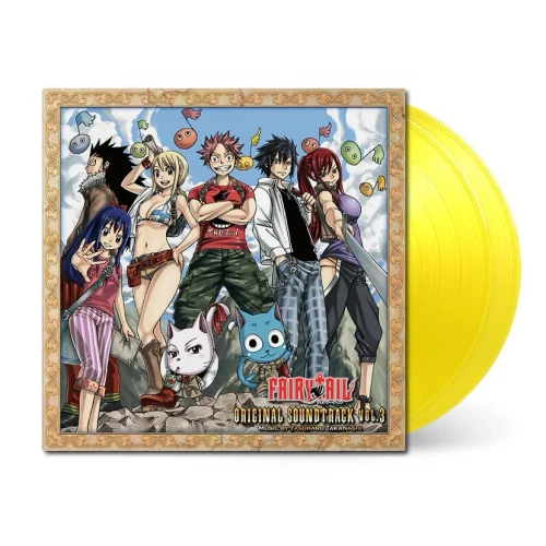 Yashuharu Takanashi – FAIRY TAIL: Original Soundtrack, Vol. 3 (2 x Vinyl, LP, Album, Clear Yellow)