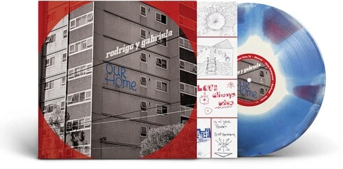 Rodrigo Y Gabriela – OurHome (Vinyl, LP, Album, Limited Edition, White On Blue On Red)