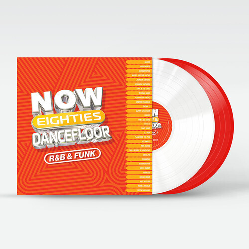Various – Now Eighties Dancefloor R&B & Funk (Vinyl, LP, Compilation, White/Red)