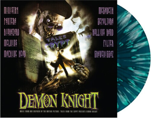 Various – Tales From The Crypt Presents Demon Knight (Vinyl, LP, Compilation, Limited Edition, 'Cryptkeeper Halloween' Blue & White Splatter)