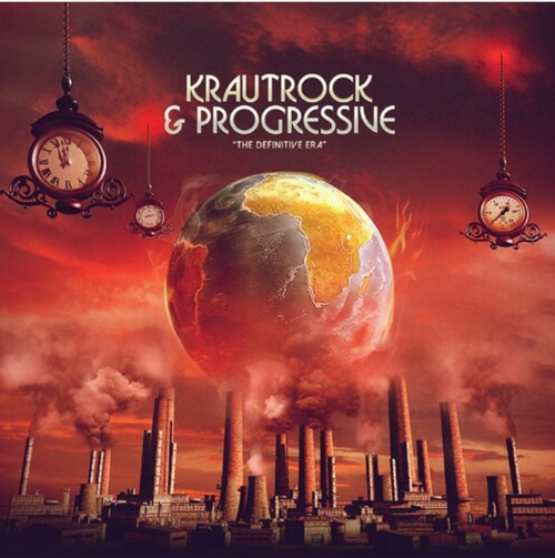 Various ‎– Krautrock & Progressive "The Definitive Era"    (2 × Vinyl, LP, Compilation, Limited Edition, Red & Black Marbled, 180g)