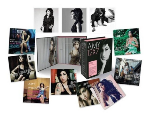 Amy ‎– 12X7.   (Vinyl, 7", 45 RPM, Single Sided, Etched Box Set, Compilation, Limited Edition)