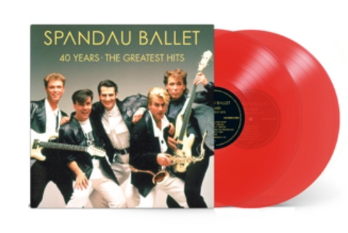 Spandau Ballet ‎– 40 Years: The Greatest Hits.   (2 × Vinyl, LP, Album, Compilation, Red)