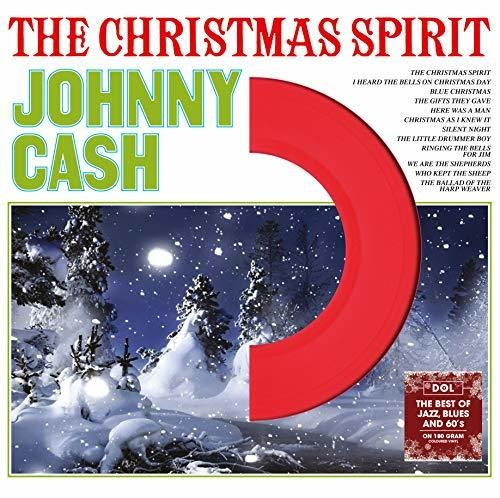 Johnny Cash ‎– The Christmas Spirit (Vinyl, LP, Album, Red, 180g)