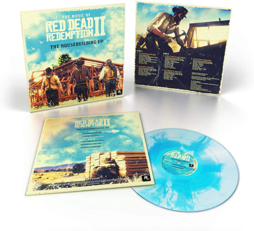 David Ferguson & Matt Sweeney – The Music Of Red Dead Redemption II: The Housebuilding EP (Vinyl, 10" EP, 45RPM, Limited Edition, Blue Sky)