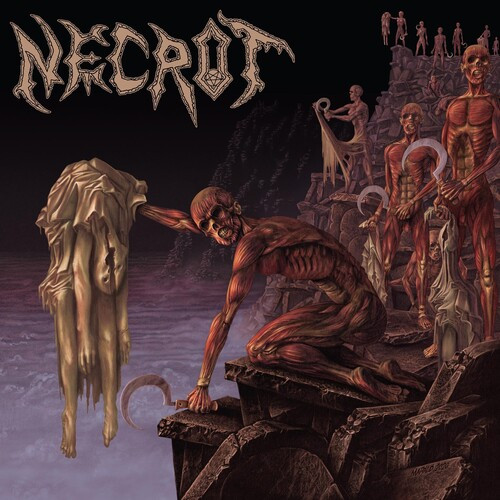 Necrot - Mortal (Vinyl, LP, Album, Limited Edition, Orange Bone Yellow Smash)