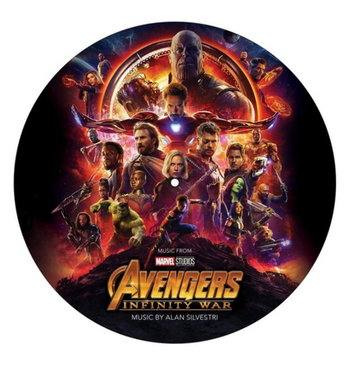 Avengers - Infinity War - Alan Silvestri ‎ (Original Motion Picture Soundtrack).  Vinyl, LP, Album, Picture Disc