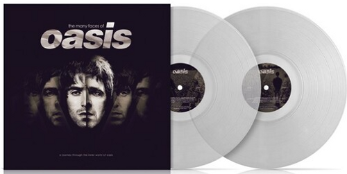Various Artists - The Many Faces of Oasis (2 x Vinyl, LP, Compilation, Limited Edition, Transparent, Gatefold, 180g)