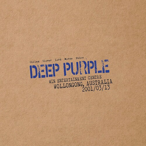 Deep Purple - Live In Wollongong 2001 (3 x Vinyl, LP, Album, Limited Edition, Numbered, Remastered, Blue Transparent)