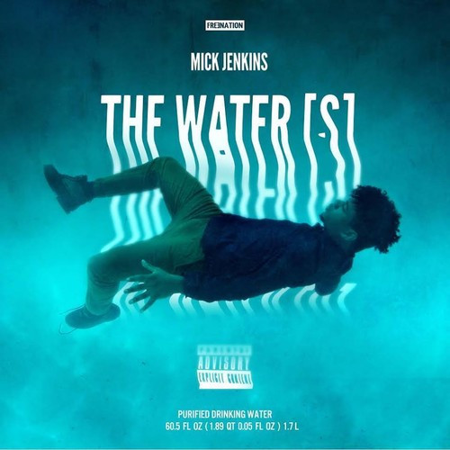 Mick Jenkins – The Water[s] (2 x Vinyl, LP, Club Edition, Limited Edition, Mixtape, White w/ Blue Bleed)